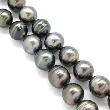 ノンブランド NON BRAND 黒蝶パール シルバー シルバー パール ネックレス 37石 真珠 SV グレー