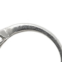 ノンブランド NON BRAND ダイヤリング プラチナシルバー Pt900 ダイヤモンド リング 指輪 7P 7粒 フラワーモチーフ 9号