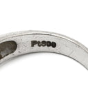 ノンブランド NON BRAND ダイヤリング プラチナシルバー Pt900 ダイヤモンド リング 指輪 7P 7粒 フラワーモチーフ 9号