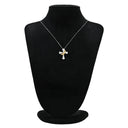 ノンブランド NON BRAND ペンダント マルチカラー ホワイトゴールドXイエローゴールド K18WG K18YG ダイヤモンド ルビー サファイア ガーネット ネックレス 18K WG ダイヤ ルビー サファイア デマントイドガーネット 十字架 王冠 クロス