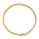 ノンブランド NON BRAND テニスブレスレット イエローゴールド K18YG ダイヤモンド ブレスレット ダイヤブレス