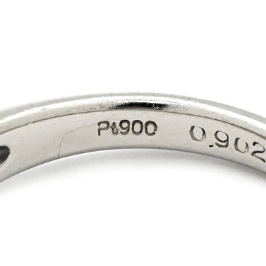 ノンブランド NON BRAND パライバトルマリン ダイヤリング プラチナシルバー Pt900 パライバトルマリン リング 指輪 ブルー 青 13号