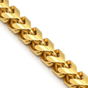 ノンブランド NON BRAND K18 デザインブレスレット イエローゴールド K18YG ブレスレット チェーンブレス