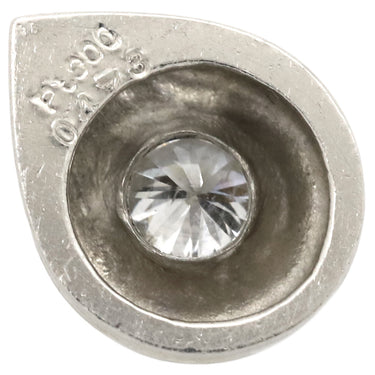 ノンブランド NON BRAND ダイヤ プラチナシルバー Pt900 ダイヤモンド ペンダントトップ 1石 1粒