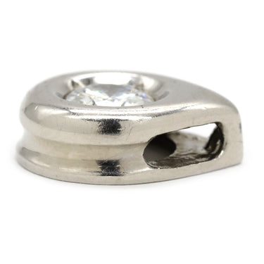 ノンブランド NON BRAND ダイヤ プラチナシルバー Pt900 ダイヤモンド ペンダントトップ 1石 1粒