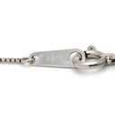 ノンブランド NON BRAND 3P ブラウンダイヤペンダント ホワイトゴールド K18WG ダイヤモンド ネックレス 750 18K 3石