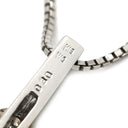 ノンブランド NON BRAND 3P ブラウンダイヤペンダント ホワイトゴールド K18WG ダイヤモンド ネックレス 750 18K 3石