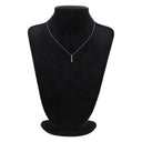 ノンブランド NON BRAND 3P ブラウンダイヤペンダント ホワイトゴールド K18WG ダイヤモンド ネックレス 750 18K 3石