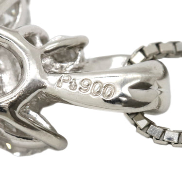 ノンブランド NON BRAND ピンクダイヤ ペンダント プラチナシルバー Pt850 ダイヤモンド Pt900(トップ) ネックレス