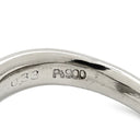 ノンブランド NON BRAND ダイヤリング プラチナシルバー Pt900 ダイヤモンド リング 指輪 1P 17.5号