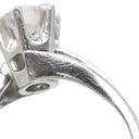 ノンブランド NON BRAND ダイヤ 立爪リング プラチナシルバー Pt900 ダイヤモンド リング 指輪 1P 8号