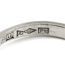 ノンブランド NON BRAND ダイヤ 立爪リング プラチナシルバー Pt900 ダイヤモンド リング 指輪 1P 8号