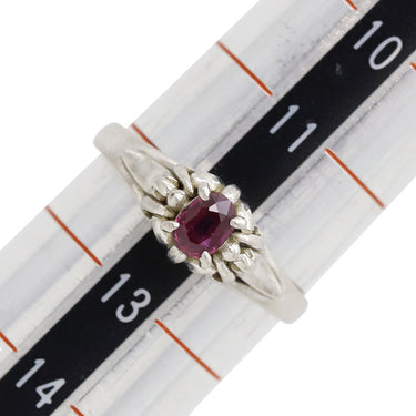 ノンブランド NON BRAND ルビーリング プラチナシルバー Pt900 ルビー リング 指輪 Pm900 12号