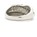 ノンブランド NON BRAND ダイヤリング プラチナシルバー Pt900 ダイヤモンド リング 指輪 プラチナ パヴェダイヤ 9号