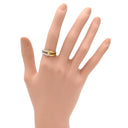 ノンブランド NON BRAND ダイヤ コンビリング イエローゴールドXプラチナシルバー K18YG Pt900 ダイヤモンド リング 指輪 4Pダイヤ 13号