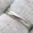 ノンブランド NON BRAND ダイヤリング プラチナシルバー Pt900 ダイヤモンド リング 指輪 5P イニシャル・日付刻印あり 8号