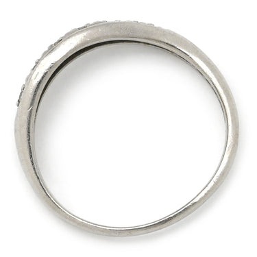 ノンブランド NON BRAND ダイヤリング プラチナシルバー Pt900 ダイヤモンド リング 指輪 6P 6粒 一文字 6号