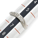 ノンブランド NON BRAND ダイヤリング プラチナシルバー Pt900 ダイヤモンド リング 指輪 6P 6粒 一文字 6号