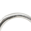 ノンブランド NON BRAND ダイヤリング プラチナシルバー Pt950 ダイヤモンド リング 指輪 トレセンテ イニシャル刻印あり プラチナ Pm950 ダイヤモンド 4.5号