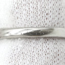 ノンブランド NON BRAND ダイヤリング プラチナシルバー Pt950 ダイヤモンド リング 指輪 トレセンテ イニシャル刻印あり プラチナ Pm950 ダイヤモンド 4.5号