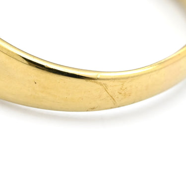 ノンブランド NON BRAND ゴールデンパール リング イエローゴールド K18YG あこやパール リング 指輪 あこやパール 2粒 2P 750 YG 金 13号