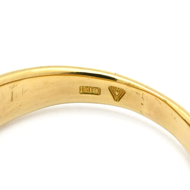 ノンブランド NON BRAND ゴールデンパール リング イエローゴールド K18YG あこやパール リング 指輪 あこやパール 2粒 2P 750 YG 金 13号