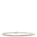 ノンブランド NON BRAND テニスブレスレット ホワイトゴールド K18WG ダイヤモンド ブレスレット ダイヤブレスレット 750 ホワイトゴールド