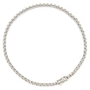 ノンブランド NON BRAND テニスブレスレット ホワイトゴールド K18WG ダイヤモンド ブレスレット ダイヤブレスレット 750 ホワイトゴールド