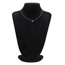 ノンブランド NON BRAND ダイヤペンダント プラチナシルバー Pt850 ダイヤモンド Pt(トップ) ネックレス 1P 1粒