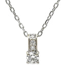 ノンブランド NON BRAND ダイヤモンド ペンダント ホワイトゴールド K10WG ダイヤモンド ネックレス ホワイトゴールド Au 416 10金 10K ダイア