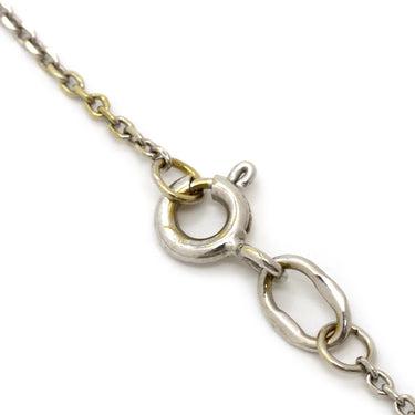 ノンブランド NON BRAND ダイヤペンダント ホワイトゴールド K14WG ダイヤモンド ネックレス 1P 1粒 585WG