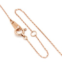 ノンブランド NON BRAND カラーストーンペンダント ピンクゴールド K10PG 天然石 ネックレス ピンクゴールド 天然石 Au 416 金 10金 10K レッド 赤