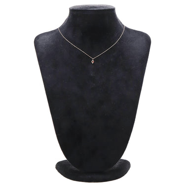 ノンブランド NON BRAND カラーストーンペンダント ピンクゴールド K10PG 天然石 ネックレス ピンクゴールド 天然石 Au 416 金 10金 10K レッド 赤