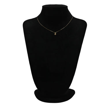 ノンブランド NON BRAND ダイヤペンダント イエローゴールド K18YG ダイヤモンド ネックレス 750 18K 1P 1粒