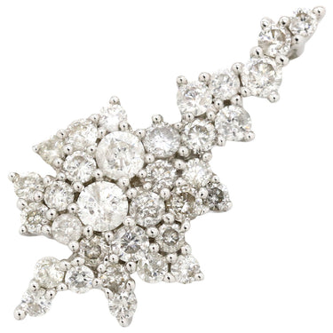 ノンブランド NON BRAND ダイヤ ホワイトゴールド K18WG ダイヤモンド ペンダントトップ