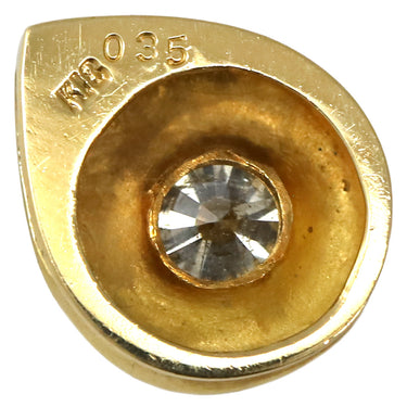 ノンブランド NON BRAND ダイヤ イエローゴールド K18YG ダイヤモンド ペンダントトップ 1石 750 18K