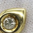 ノンブランド NON BRAND ダイヤ イエローゴールド K18YG ダイヤモンド ペンダントトップ 1石 750 18K