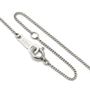 ノンブランド NON BRAND プラチナシルバー Pt900 Pt850 ダイヤモンド ネックレス Pt900×Pt850 コンビ ハート ダイヤ ペンダント