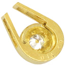 ノンブランド NON BRAND ダイヤ イエローゴールド K18YG ダイヤモンド ペンダントトップ 1石 1粒 750AU