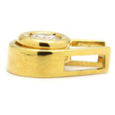 ノンブランド NON BRAND ダイヤ イエローゴールド K18YG ダイヤモンド ペンダントトップ 1石 1粒 750AU