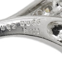 ノンブランド NON BRAND プラチナシルバー Pt900 サファイア ダイヤモンド ペンダントトップ ネックレストップ チャーム プラチナ900 サファイア ブルー 青 ダイヤ 6P 6粒