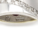 ノンブランド NON BRAND ルビー ダイヤ ペンダントトップ ホワイトゴールド K18WG ルビー ダイヤモンド ペンダントトップ ホワイトゴールド ペンダントヘッド 18K 18金 750