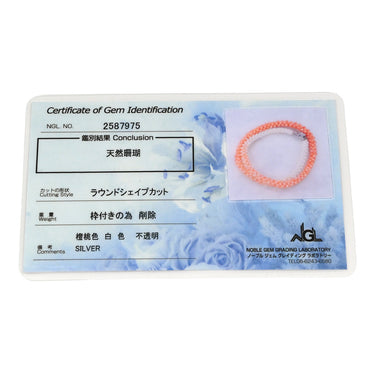 ノンブランド NON BRAND コーラル ペンダント オレンジ×ホワイト 珊瑚 シルバー ネックレス サンゴ さんご 珊瑚 silver ピンク 桜色 桃色 エンジェルスキン