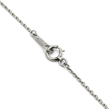 ノンブランド NON BRAND ライトブルー×プラチナシルバー Pt850 アクアマリン ネックレス 水色 アクアマリン スクエア バケットカット ダイヤ プラチナ