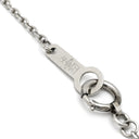 ノンブランド NON BRAND ライトブルー×プラチナシルバー Pt850 アクアマリン ネックレス 水色 アクアマリン スクエア バケットカット ダイヤ プラチナ