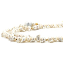 ノンブランド NON BRAND バロックパール ホワイト パール GP ネックレス ゴールド金具