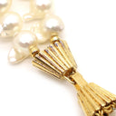 ノンブランド NON BRAND 3連 パール シルバー シルバー パール ネックレス 大粒 バロック