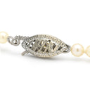 ノンブランド NON BRAND パールホワイト パール K10WG ネックレス 白 あこや アコヤ ベビーパール ミニパール ロングネックレス 2連 2重