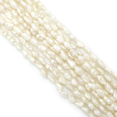 ノンブランド NON BRAND 淡水パール 10連 パールホワイトXシルバー シルバー パール ネックレス 白