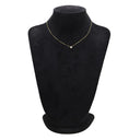 ノンブランド NON BRAND ダイヤペンダント イエローゴールド K18YG ダイヤモンド ネックレス 1P 1粒